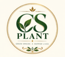 elegant cs plant botanical emblem